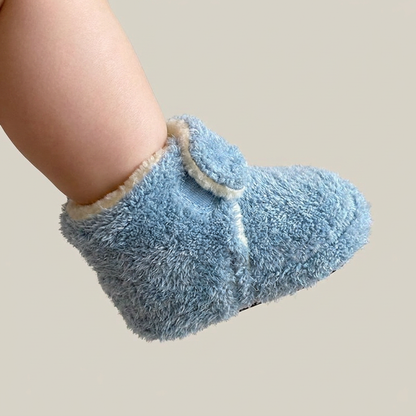 Fleece Velcro Grip Socks
