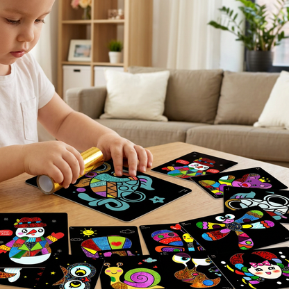 DIY Foil Art Craft Kit for Kids