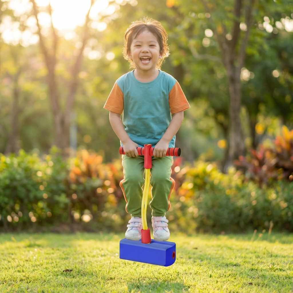 Kids' Foam Pogo Hopper – Jumping Toy for Indoors & Outdoors