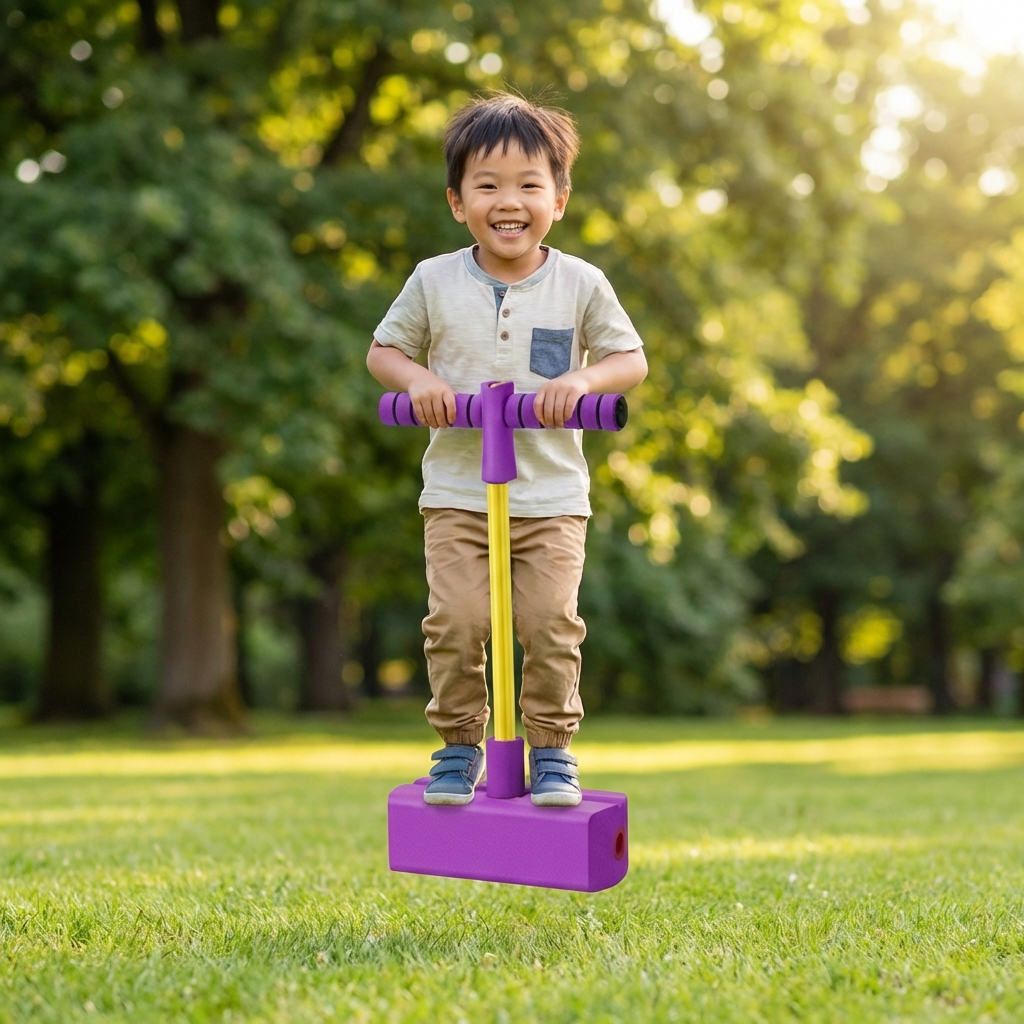 Kids' Foam Pogo Hopper – Jumping Toy for Indoors & Outdoors