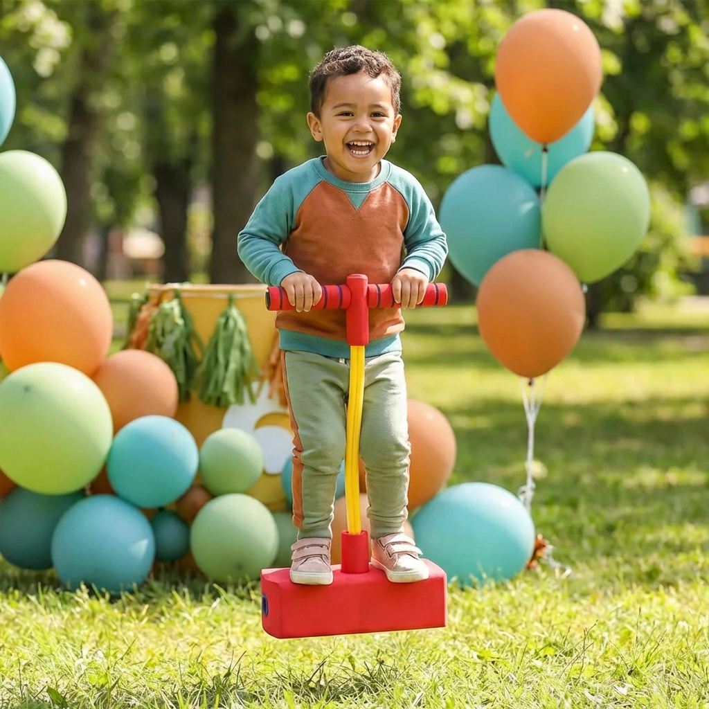 Kids' Foam Pogo Hopper – Jumping Toy for Indoors & Outdoors