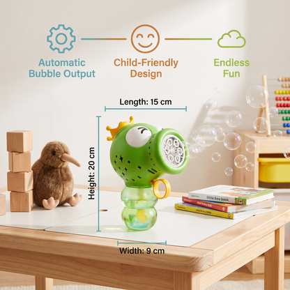 Cute Automatic Bubble Machine – Electric Bubble Blower for Kids