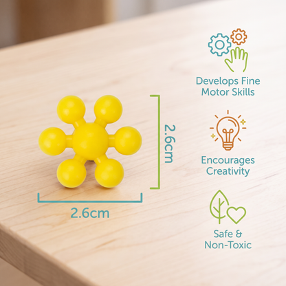 Montessori Plum Blossom Building Block Set