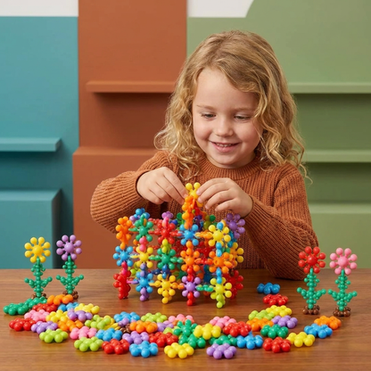 Montessori Plum Blossom Building Block Set