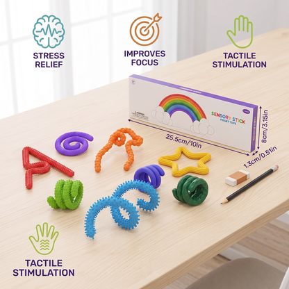 Sensory Fidget Sticks – Soothing Twisty Toys for Stress Relief