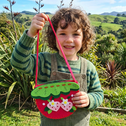 DIY Cute Felt Handbag Sewing Craft Kit for Kids