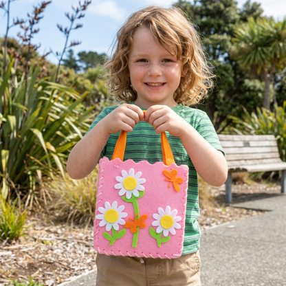 DIY Cute Felt Handbag Sewing Craft Kit for Kids