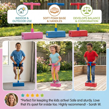 Kids' Foam Pogo Hopper – Jumping Toy for Indoors & Outdoors