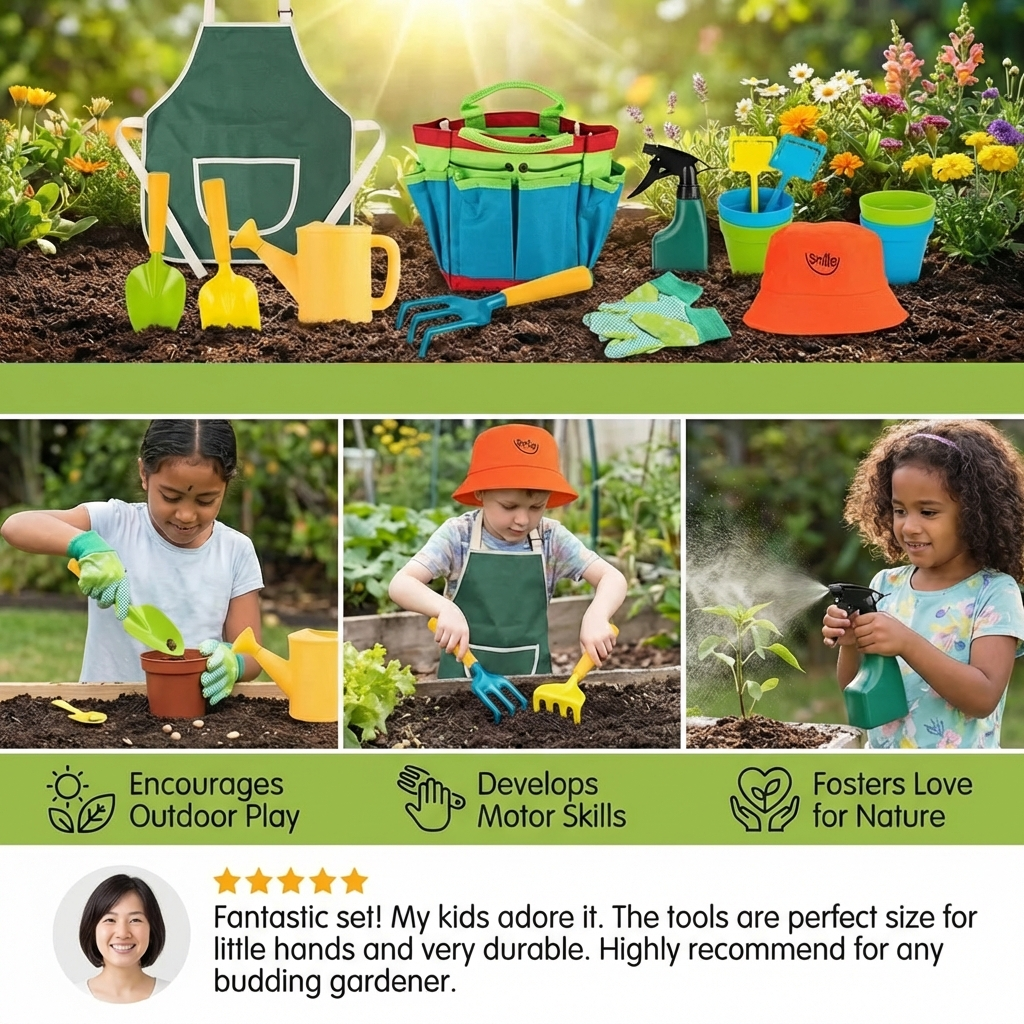 Safe Kids Gardening Tool Set