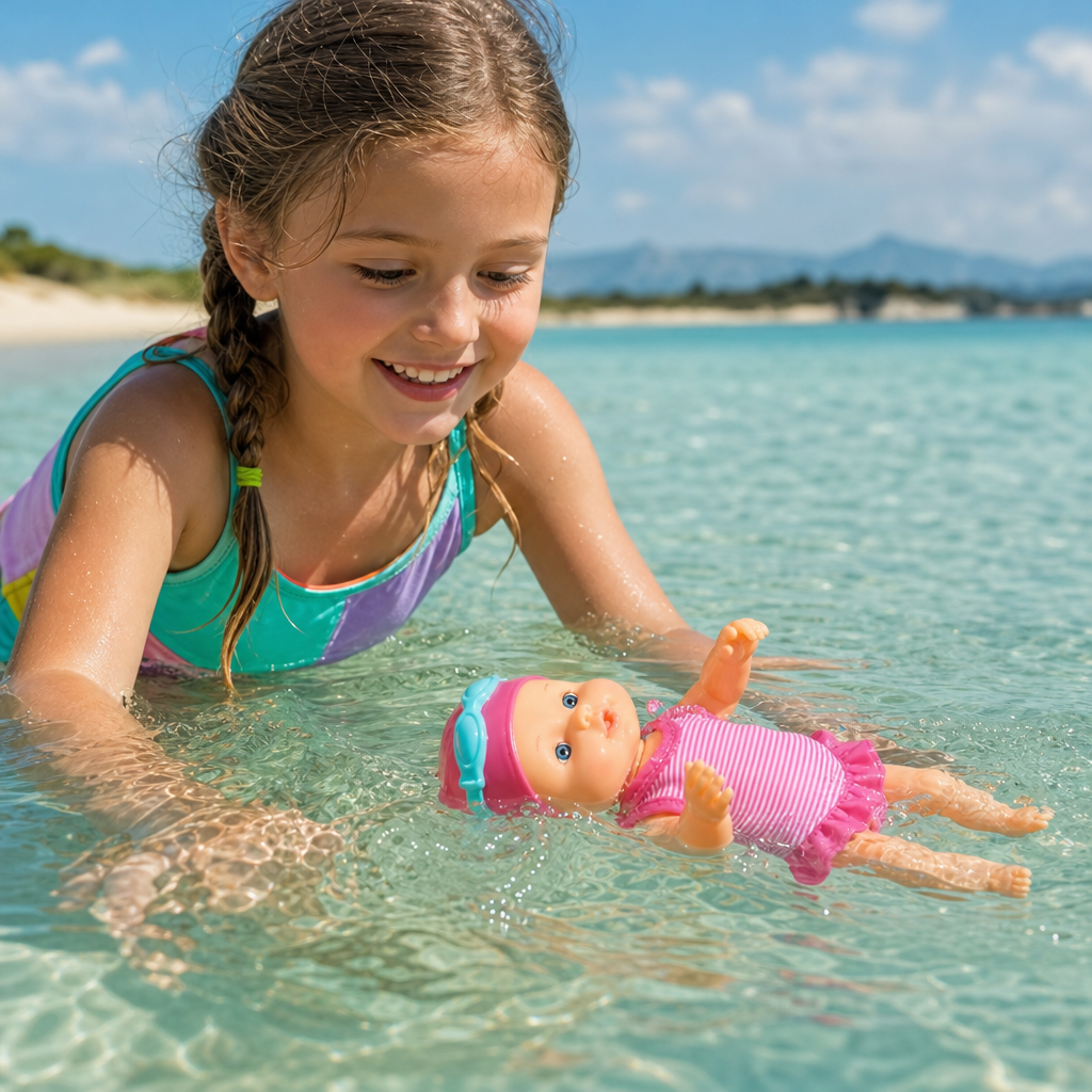 Swimming Baby Doll – Waterproof Electric Pool Toy for Kids