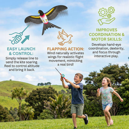 Flapping Wing Kite for Kids – Improves Coordination & Motor Skills