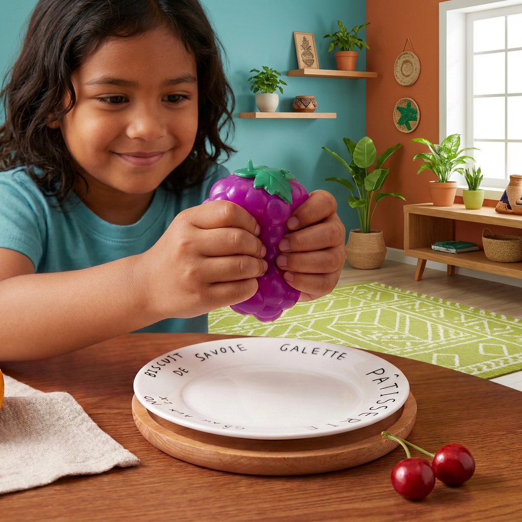 Food-Shaped Squishy Stress Relief Toy