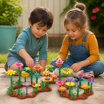 Flower Garden Building Toy for Kids – Creative Planting & Learning Playset for Little Gardeners