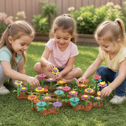 Flower Garden Building Toy for Kids – Creative Planting & Learning Playset for Little Gardeners