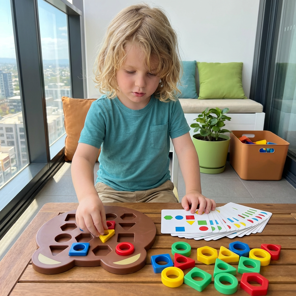 Color & Shape Matching Game for Kids – Interactive Learning Toy