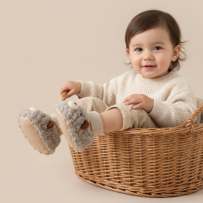3D Teddy Bear Fluffy Socks