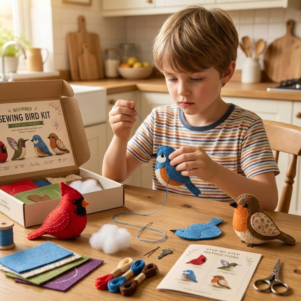 DIY Plush Sewing Kit – Make Your Own Cute Character