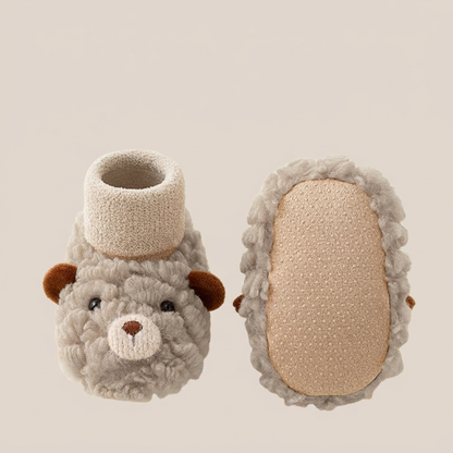 3D Teddy Bear Fluffy Socks