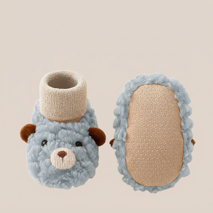 3D Teddy Bear Fluffy Socks