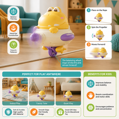 Dino Balance Spinner Toy for Kids