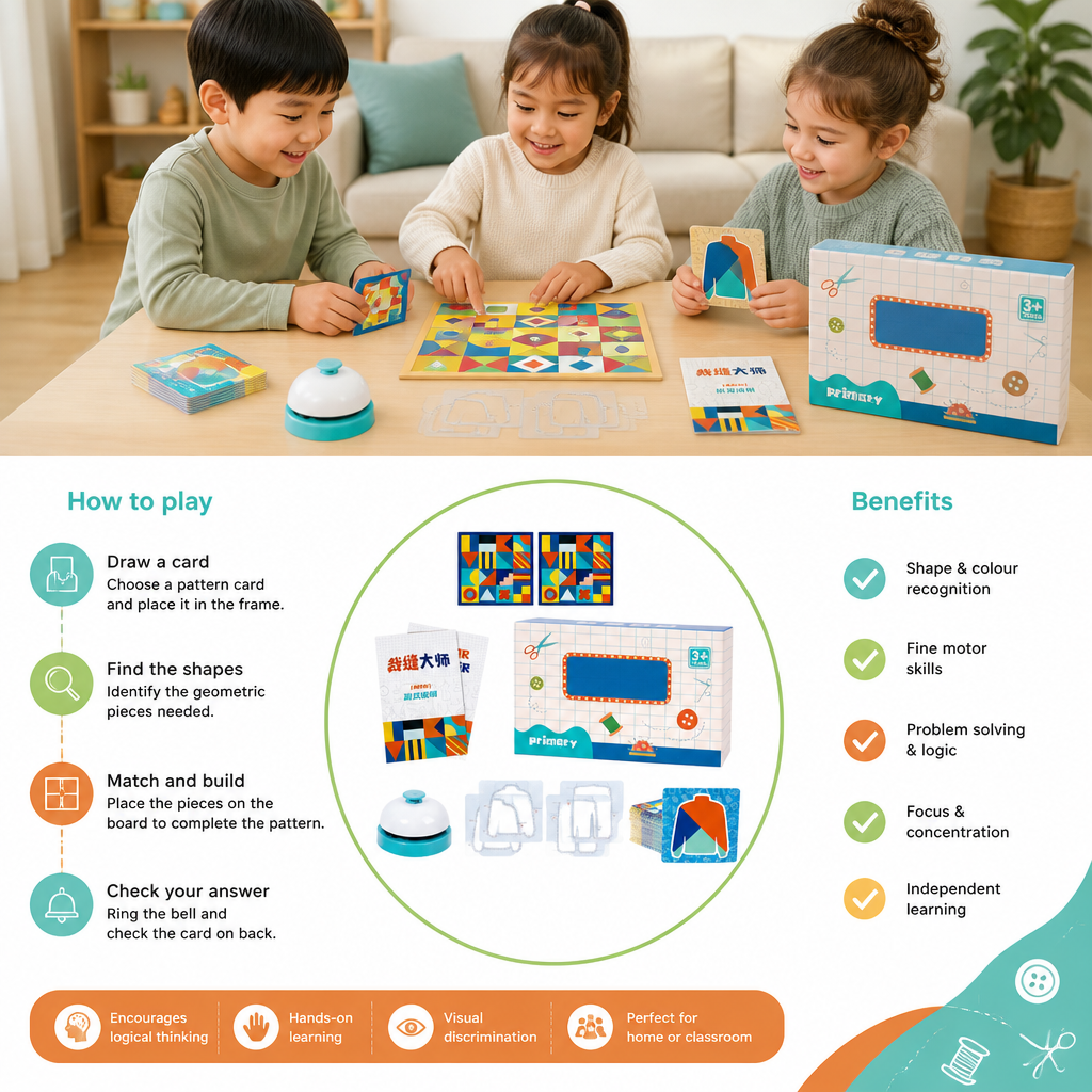 Tailor Master Shape Matching Puzzle Game
