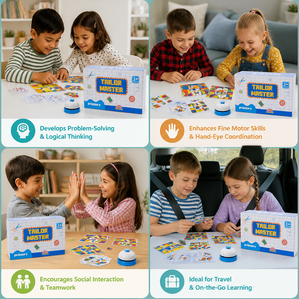 Tailor Master Shape Matching Puzzle Game