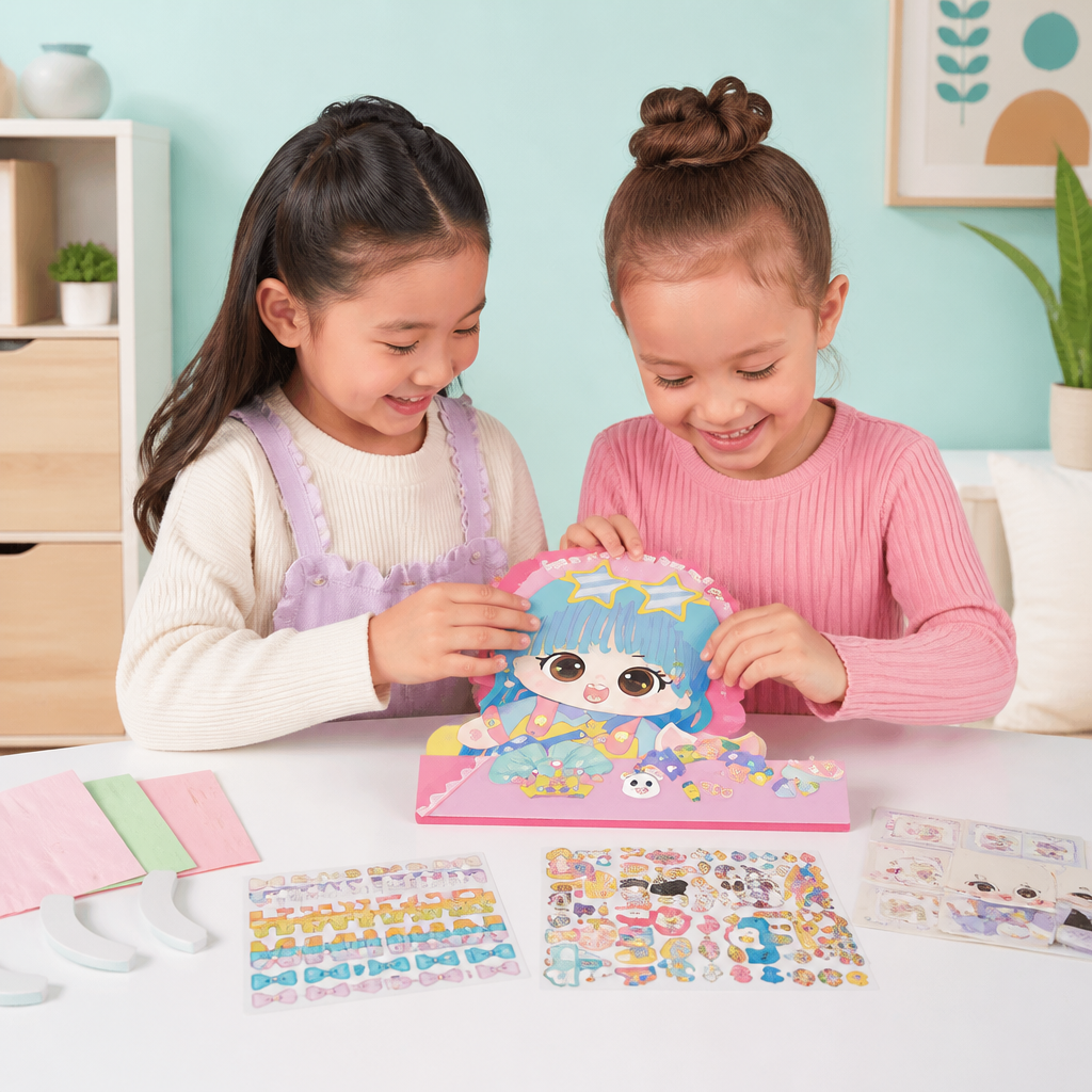 DIY Hair Stylist Craft Kit for Kids