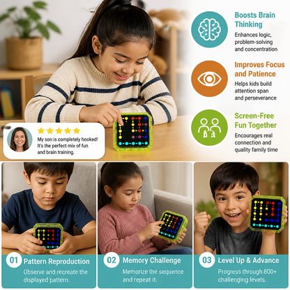 Smart Line LED Logic Puzzle Game – 800+ Brain Challenge Levels