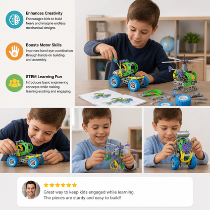 109 Piece STEM Building Set with Screwdriver