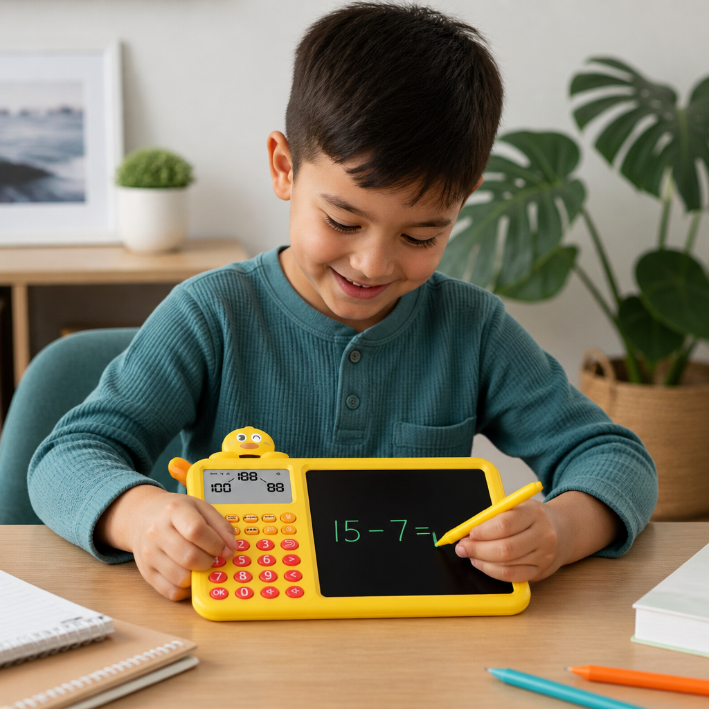 Interactive Math Drawing & Erase Learning Set for Kids