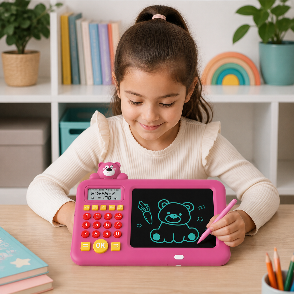 Interactive Math Drawing & Erase Learning Set for Kids