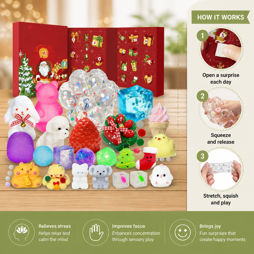 24-Days Premium Squishy Advent Calendar