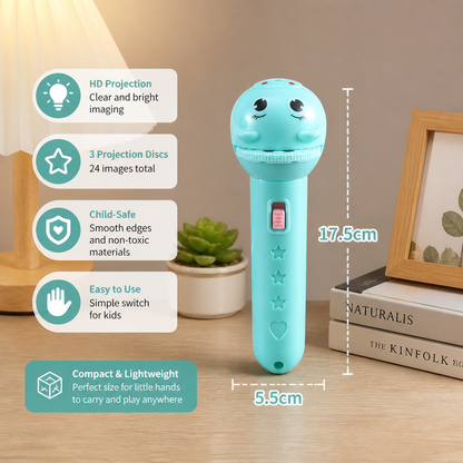 Kids’ Bedtime Story Projection Flashlight