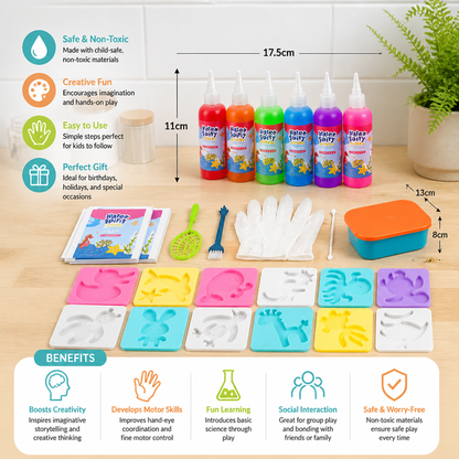 DIY Water Jelly Kit with Gels & Molds