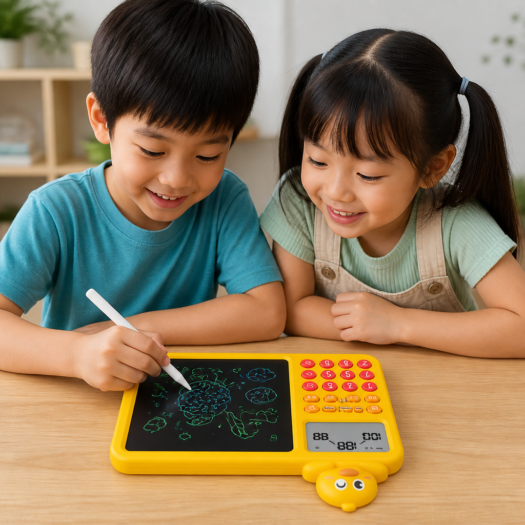Interactive Math Drawing & Erase Learning Set for Kids