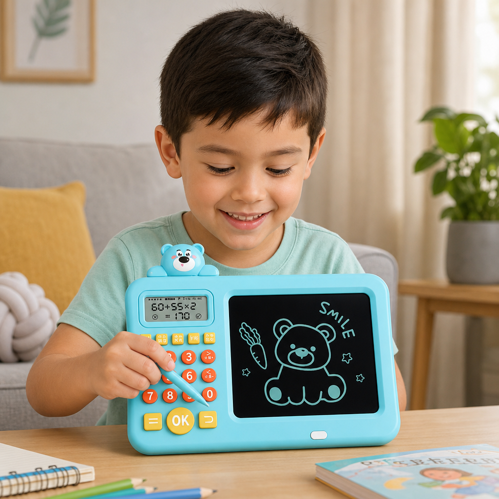Interactive Math Drawing & Erase Learning Set for Kids