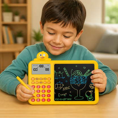 Interactive Math Drawing & Erase Learning Set for Kids