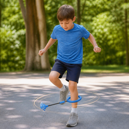 3-in-1 LED Skip Ball with Jump Counter & Timer for Kids