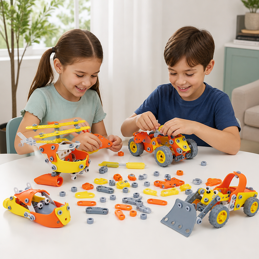 STEM Flexible Screw & Nut Building Blocks Set