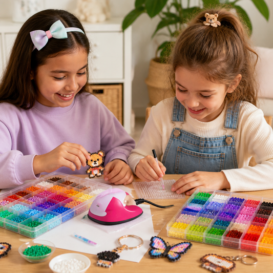 Premium Fuse Beads Set with Crafting Tools – DIY Arts & Crafts Kit