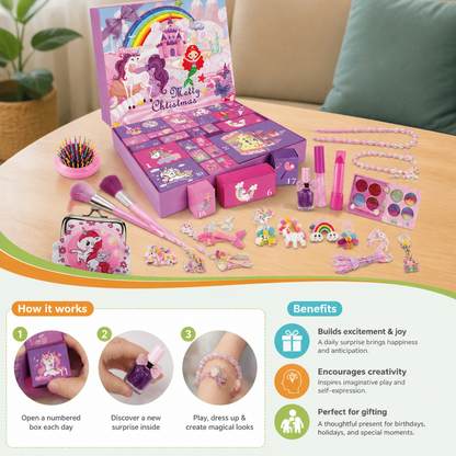 Unicorn & Princess Surprise Advent Calendar for Girls