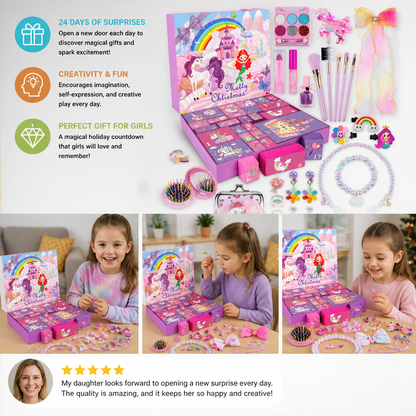 Unicorn & Princess Surprise Advent Calendar for Girls