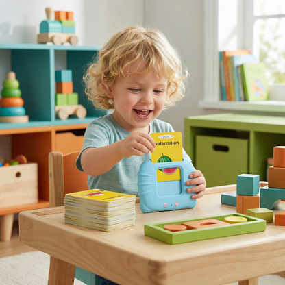 Talking English Flash Cards – Interactive Learning Game for Kids