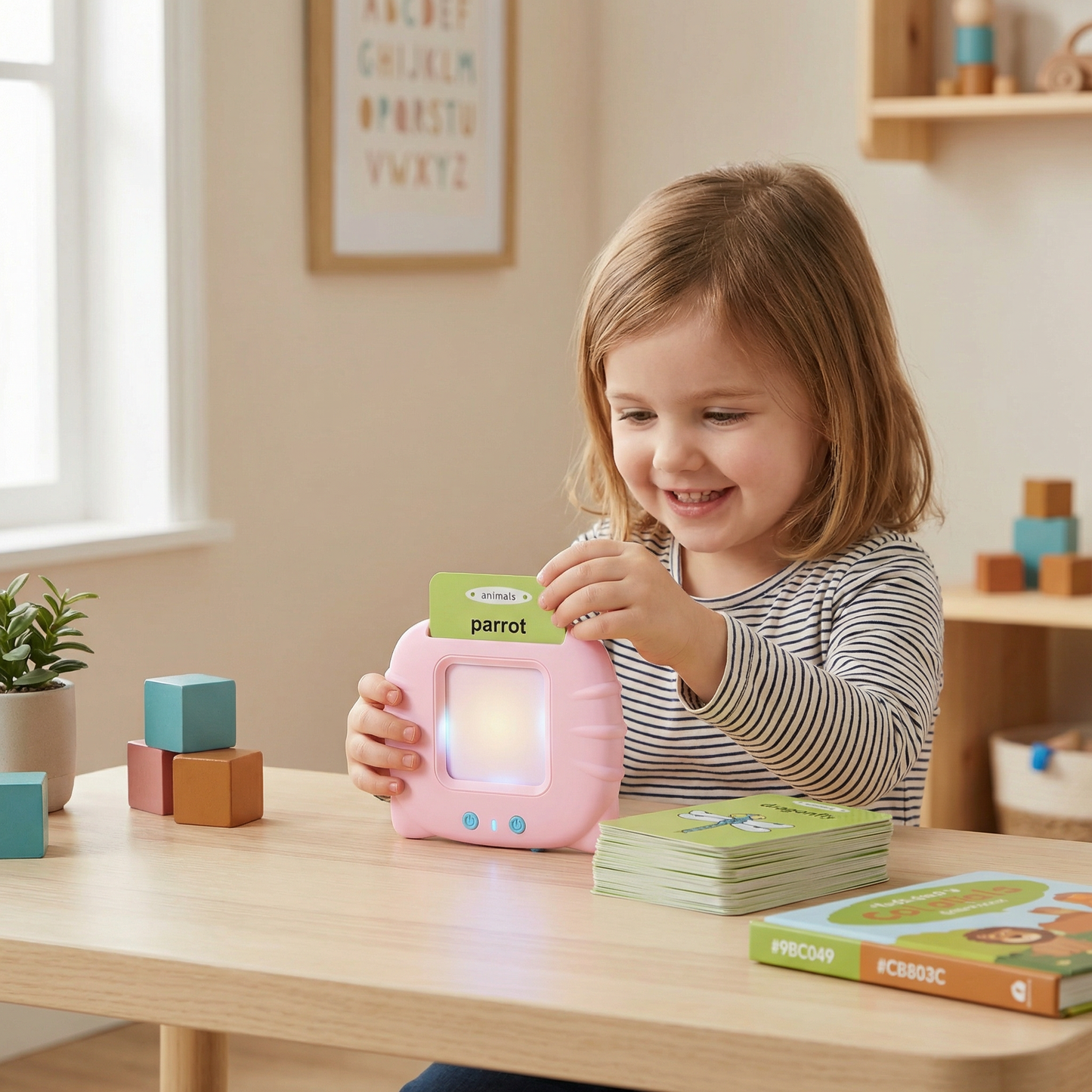 Talking English Flash Cards – Interactive Learning Game for Kids