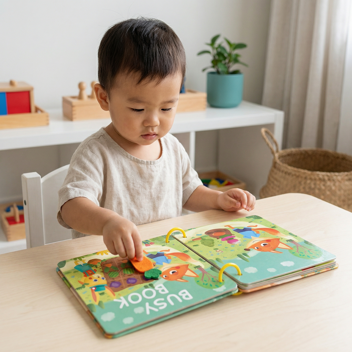 Sensory Montessori Activity Book