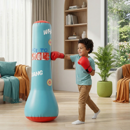 Inflatable Kids Punching Bag with Water Filling