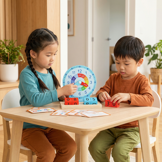 Educational Montessori Time Learning Toy