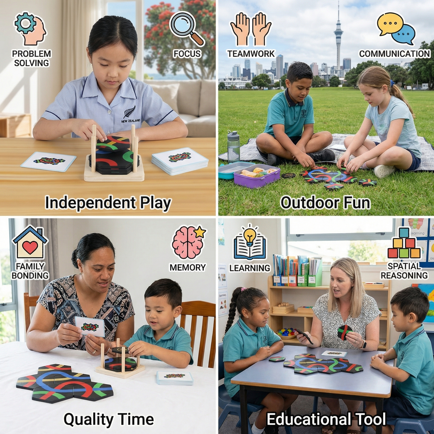Path Puzzle - Educational Path Finder Learning and Family Game
