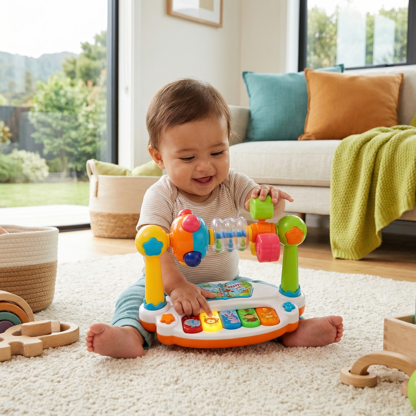 Musical 5-in-1 Learning Toy for Babies