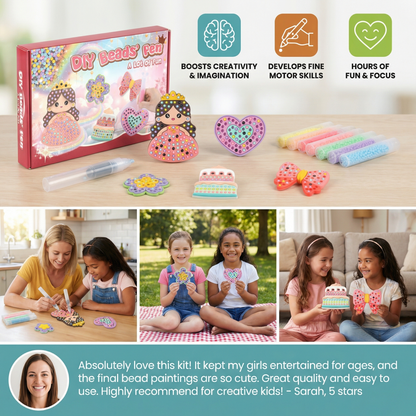 Magical Bead Painting – DIY Kit for Kids